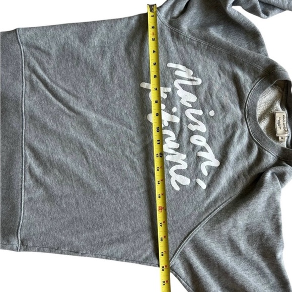 Maison Kitsune Sweatshirt Light Gray Size M - Picture 7 of 14
